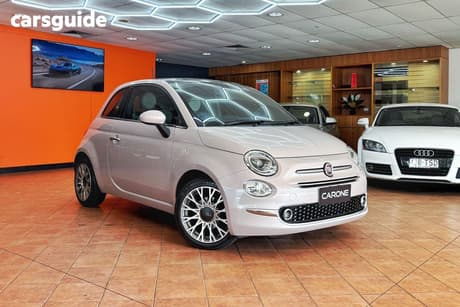 Pink 2019 Fiat 500 Hatchback Club