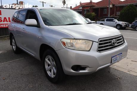 Silver 2007 Toyota Kluger Wagon Kx-R (Fwd) 7 Seat