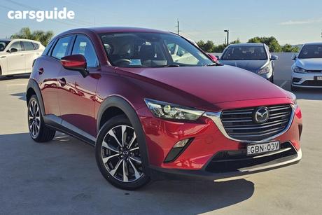 Red 2025 Mazda CX-3 Wagon G20 Pure