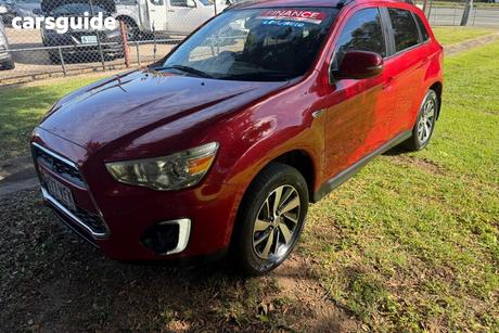 Red 2014 Mitsubishi ASX Wagon Aspire (2Wd)