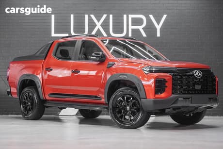 Orange 2024 LDV T60 Double Cab Utility Max Mega Tub (4X4)
