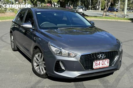 Grey 2017 Hyundai I30 Hatchback Active