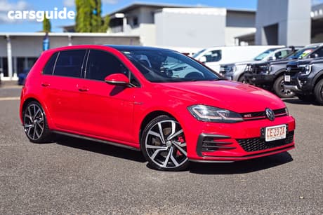 Red 2019 Volkswagen Golf Hatchback Gti
