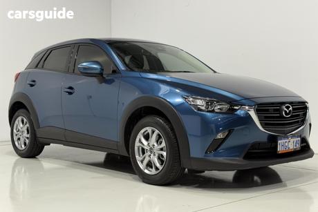 Blue 2020 Mazda CX-3 Wagon Maxx Sport (Fwd)