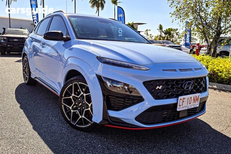 Blue 2022 Hyundai Kona Wagon N