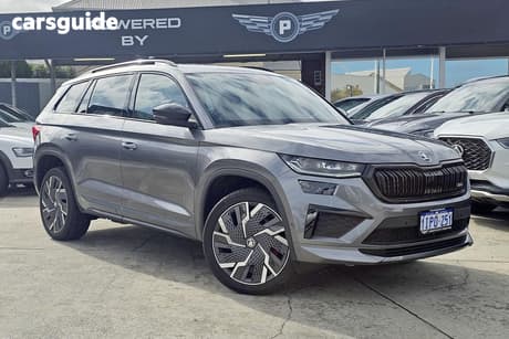 Grey 2024 Skoda Kodiaq Wagon Rs (4X4) 180Tsi