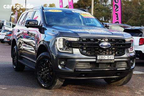 Grey 2025 Ford Everest Wagon Sport (4Wd)
