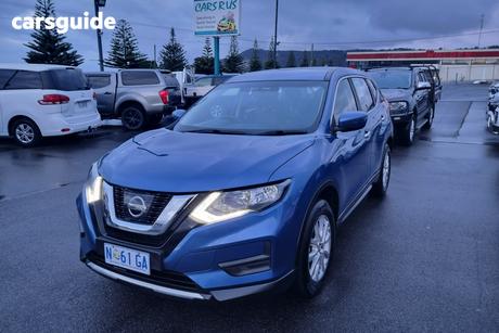 Blue 2020 Nissan X-Trail Wagon St (4Wd) (5Yr)