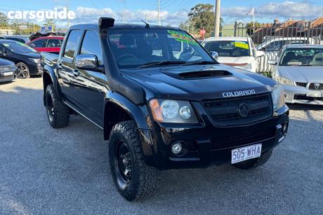 Black 2010 Holden Colorado Crew Cab Pickup Lt-R (4X4)