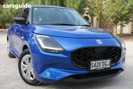 Blue 2025 Suzuki Swift Hatchback Hybrid