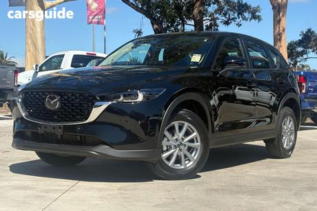 Black 2025 Mazda CX-5 Wagon G25 Maxx Sport (Fwd)