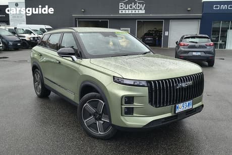 Green 2025 Jaecoo J7 Wagon Shs Track