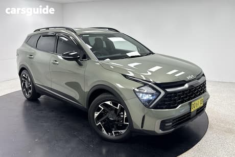 Green 2024 Kia Sportage Wagon Sx+ (Fwd)