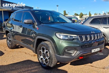 Green 2022 Jeep Compass Wagon Trailhawk (4X4)