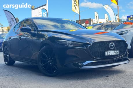 Black 2019 Mazda 3 Hatchback G25 Astina