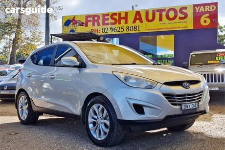 Silver 2011 Hyundai IX35 Wagon Active (Fwd)