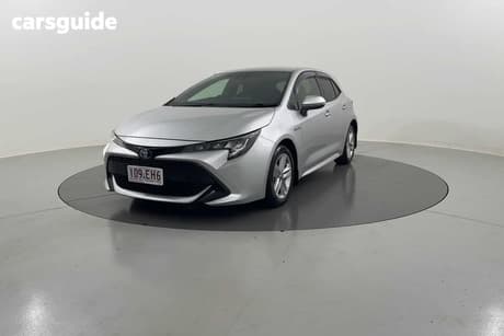 Silver 2022 Toyota Corolla Hatchback Ascent Sport Hybrid