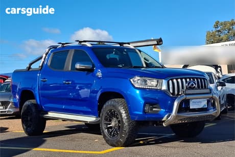 Blue 2019 LDV T60 Double Cab Utility Luxe (4X4)