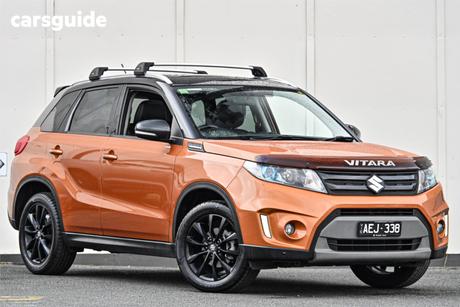 Orange 2015 Suzuki Vitara Wagon Rt-X (4X4)
