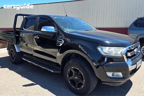 Black 2017 Ford Ranger Dual Cab Utility Xlt 3.2 (4X4)