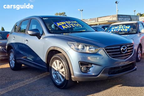 Blue 2016 Mazda CX-5 Wagon Maxx Sport (4X4)