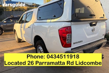 White 2019 Nissan Navara Dual Cab Pick-up Rx (4X2)
