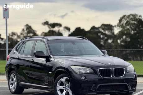 Black 2011 BMW X1 Wagon Sdrive 18I