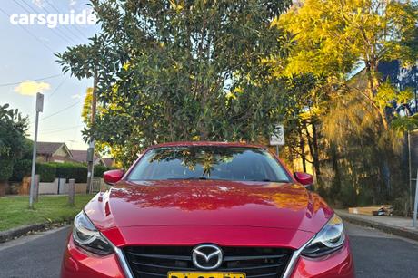 Red 2014 Mazda 3 Sedan Sp25 Gt