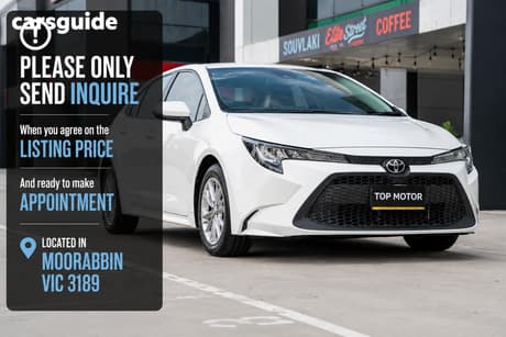 White 2022 Toyota Corolla Hatchback Ascent Sport