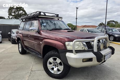 Red 2004 Nissan Patrol Wagon St (4X4)