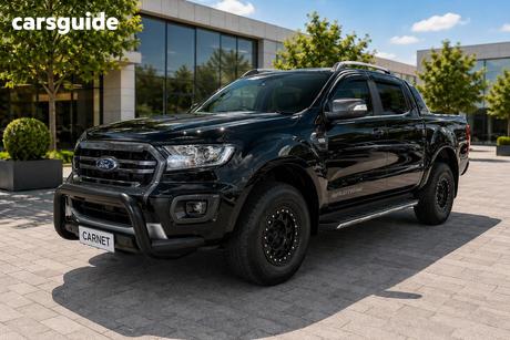 Black 2020 Ford Ranger Double Cab Pick Up Wildtrak 3.2 (4X4)