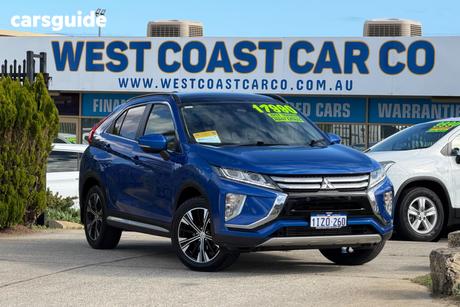 Blue 2017 Mitsubishi Eclipse Cross Wagon Exceed (2Wd)