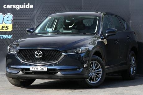 Blue 2018 Mazda CX-5 Wagon Touring (4X4)