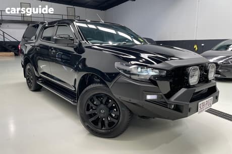 Black 2025 Mazda BT-50 Dual Cab Pick-up Gt (4X4)