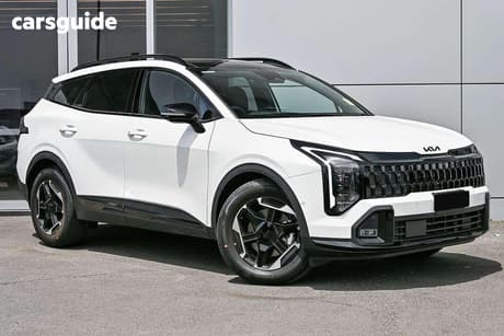 White 2026 Kia Sportage Wagon Gt-Line (Awd)
