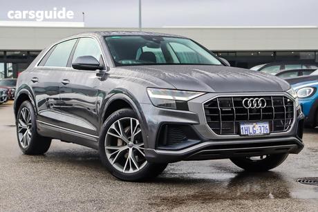 Grey 2020 Audi Q8 Wagon 55 Tfsi Quattro (Hybrid)