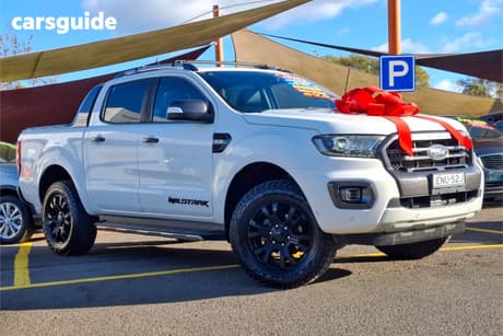 White 2021 Ford Ranger Double Cab Pick Up Wildtrak 3.2 (4X4)
