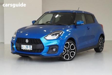 Blue 2021 Suzuki Swift Hatchback Sport Turbo (Qld)
