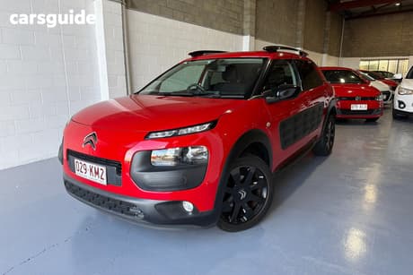 Red 2017 Citroen C4 Cactus SUV EXCLUSIVE 1.2T PURETECH MY18