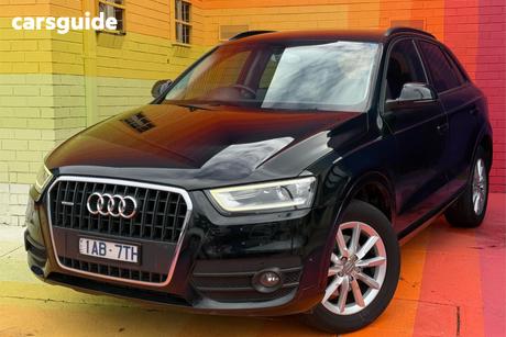 Black 2013 Audi Q3 Wagon 2.0 Tfsi Quattro (125Kw)