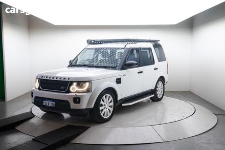 White 2014 Land Rover Discovery 4 Wagon 3.0 Tdv6