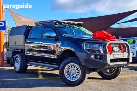 Black 2017 Ford Ranger Crew Cab Pickup Xlt 3.2 Hi-Rider (4X2)