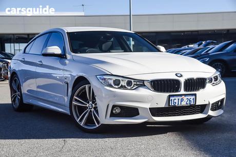 White 2017 BMW 430I Coupe Gran Coupe Sport Line