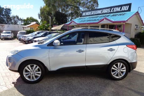 Blue 2010 Hyundai IX35 Wagon Highlander (Awd)