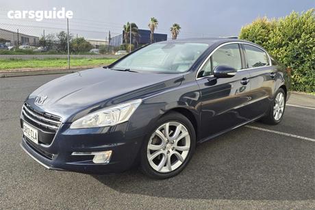 Blue 2011 Peugeot 508 Sedan Allure 1.6T