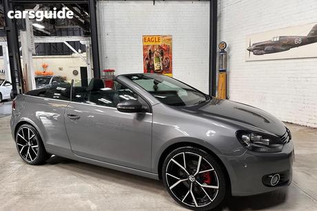 Grey 2013 Volkswagen Golf Cabriolet 118 Tsi