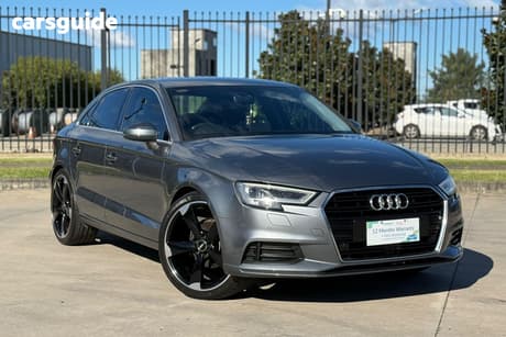 Grey 2017 Audi A3 Sedan 1.4 Tfsi Cod