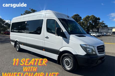 White 2015 Mercedes-Benz Sprinter Van 316Cdi Lwb Hi Roof