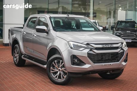Silver 2026 Isuzu D-MAX Crew Cab Utility Ls-U (4X4)