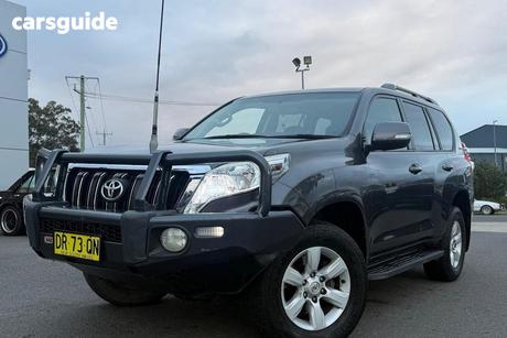 Grey 2016 Toyota Landcruiser Prado Wagon Gxl (4X4)